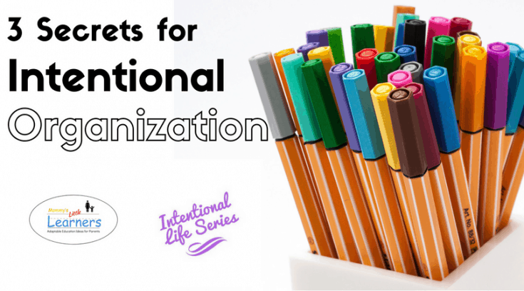 Want to be more intentional in organization? Take some time to reorganize, declutter and repurpose with these 3 secrets for intentional organization.