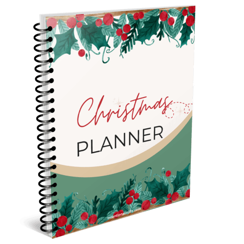 an image of a Chrisrtmas notebook planner