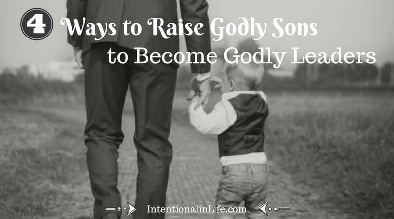 As parents, we understand that it is no easy feat to raise Godly sons. There is so much pressure on them everywhere they go to be something other than what God created them to be. As parents, we can take action to by embracing 4 steps that will help us to raise Godly sons.