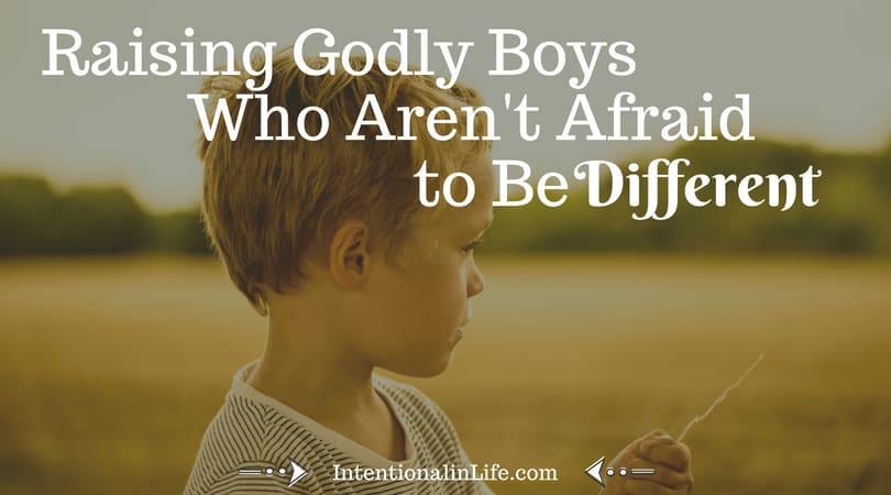 Going against the grain is social suicide in some cases and yet, this willingness to be different is exactly what God calls us to as believers.