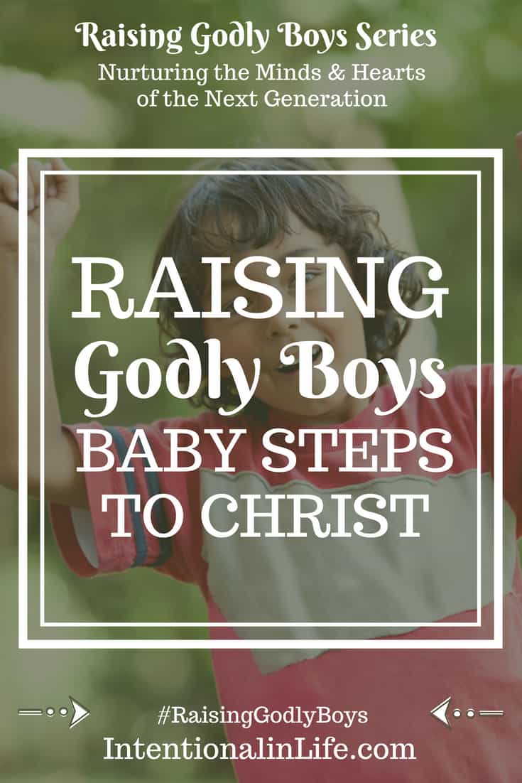Raising godly boys isn’t an easy task, but we mothers can rest assured that we do not face it alone! Jesus wants our boys to be godly even more than we do. More than that, He also knows what their hearts truly need. #raisinggodlyboys 