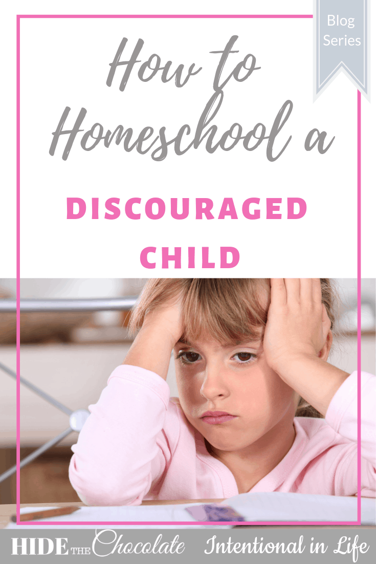 Homeschooling a discouraged child can be difficult but it doesn't have to be. Here are 7 practical steps on how to homeschool a discouraged child. 