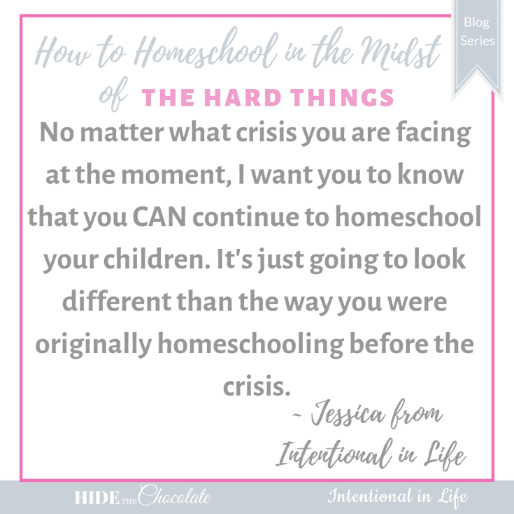 Dealing with the death of a loved one and homeschooling is not always easy but it is possible. Learn how to homeschool in the midst of a crisis. 