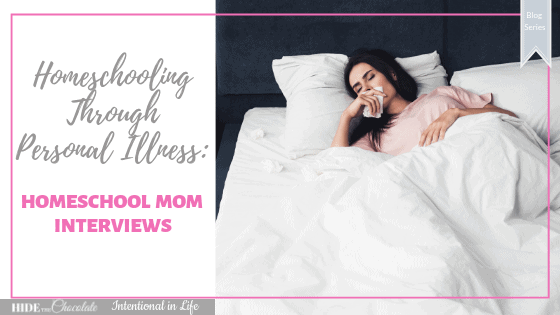 This article is about two moms who share their stories of homeschooling their children while they battled through their personal illness.